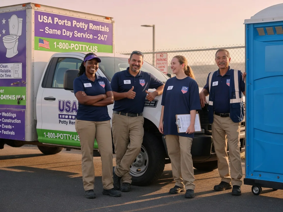 Porta Potty Rental company in Columbia, PA