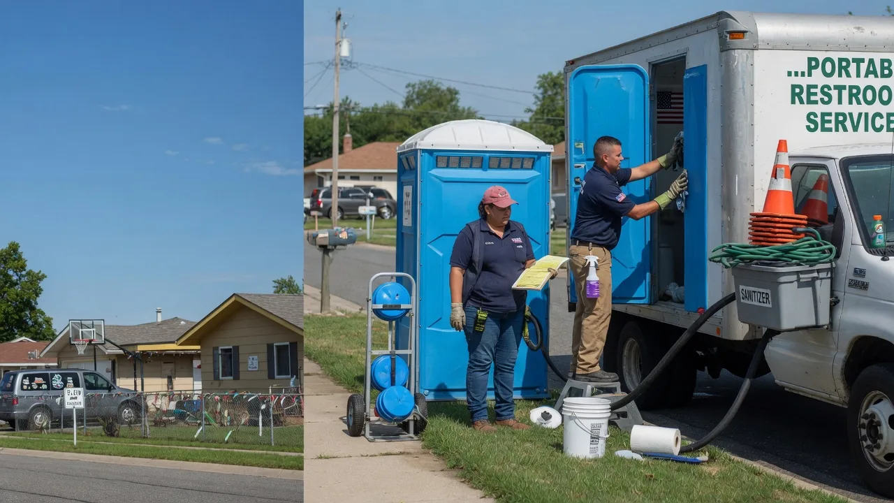 Portable Toilet Rental in Columbia, PA near me
